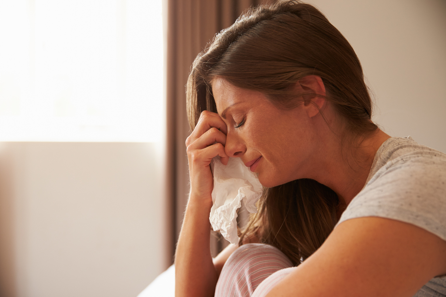 Woman Suffering from Depression